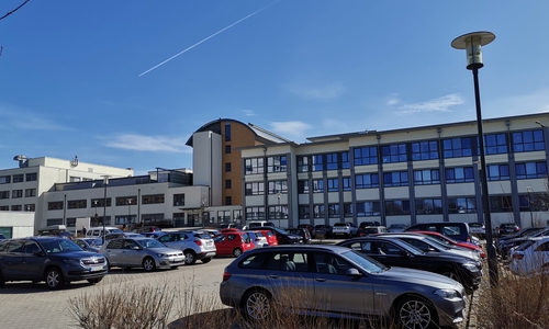 Das Krankenhaus in Goslar. 