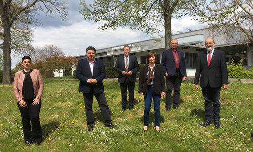 Die fünf Ersten auf den Listen der CDU mit Fraktionschef Uwe Lagosky. Von links: Sarah Grabenhorst-Quidde, Uwe Schäfer, Uwe Lagosky, Heike Kanter, Frank Oesterhelweg und Michael Wolff.