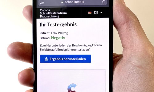 Das Testzentrum ist nun auch an die Corona Warn-App angebunden