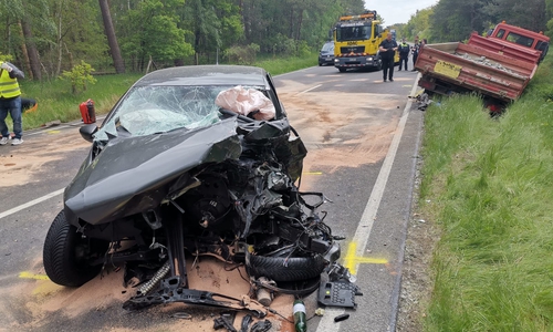 Zu einem tödlichen Unfall kam es am Freitag auf der B4.