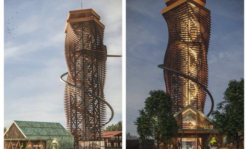 Ab Frühjahr 2022 soll der neue Turm Touristen zum Torfhaus locken.