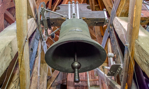 Die Glocke von St. Michaelis in Fallersleben.