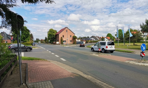 Für die Zeit der Umleitung soll die "Kröger Kreuzung" eine Ampel bekommen.