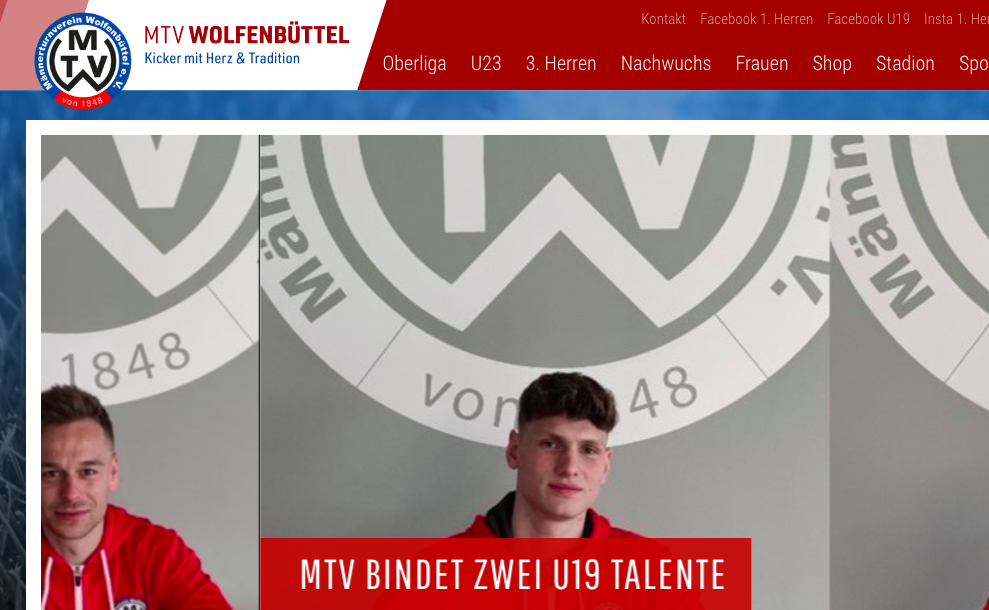 MTV Wolfenbüttel stellte neuen Leistungsblock im Fußball vor