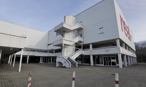 Das Gebäude ist verlassen.