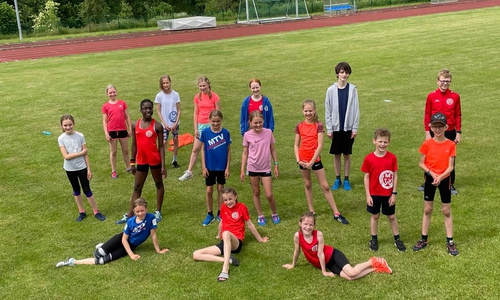 Die Leichtathleten des MTV Wolfenbüttel
