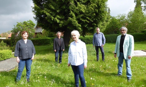 Die Grünen kandidieren in Destedt wieder für den Ortsrat: Petra Köhler, Giovanni Guarascio, Stefanie Barz, Michael Marsel und Dr. Diethelm Krause-Hotopp (v. li.).