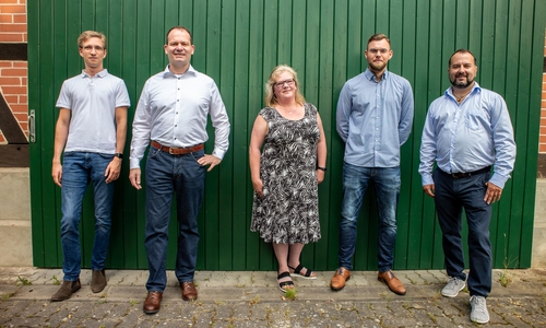 Kevin Gewalt, Nils-Peter Hoffmann, Stefanie Bote, Gerrit Hartmann, Tim-Oliver Franzke kandidieren für die FDP in Baddeckenstedt.