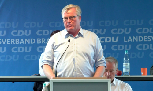 Dr. Bernd Althusmann war Gastredner auf dem Landesparteitag des CDU-Landesverbands Braunschweig. 