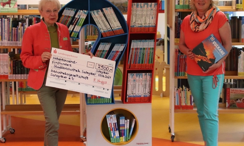 Die Was ist Was Bücher haben einen neuen Aufsteller bekommen.