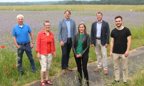 Bernhard Brockmann (B 90/Die Grünen), Susanne Ehlers (SPD), Bürgermeister Detlef Kaatz, Ulrike Stuhlweißenburg-Siemens (B 90/Die Grünen), Dr. Peter Abramowski (SPD), Malte Scheffler (SPD)  