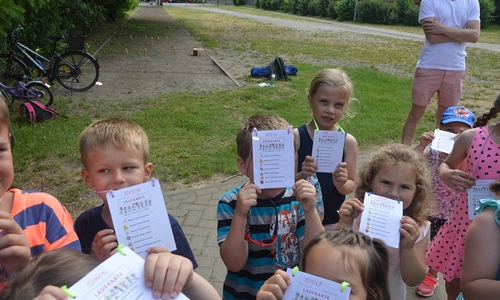 Die Kinder hatten ihren Spaß.