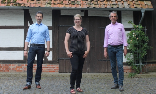 Pierre Balder, Christina Balder und Ralf W. Eilers.