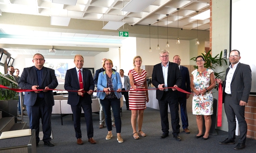 Das Gründer- und Unternehmerzentrum Helmstedt wurde am Samstag eröffnet.
