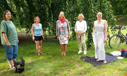 Einige Frauen der Arbeitsgruppen.
