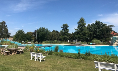 Das Freizeitbad in Grasleben.