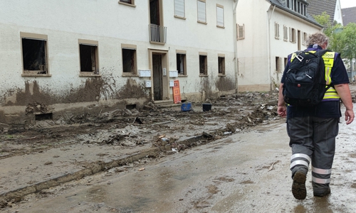 Das DRK Peine ist im Hochwassergebiet im Einsatz.