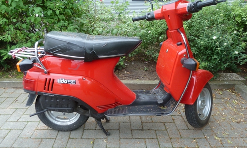 Diesen Roller ließ der Täter zurück.