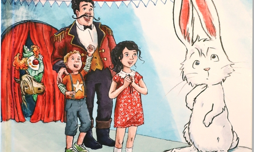 "Lukas – Ein Hase holt tief Luft und traut sich was" – Lesung aus dem Kinderbuch von Anja Hormann im Hoffmann-Museum.