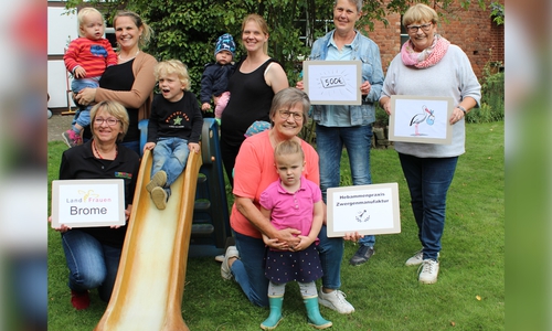 Der LandFrauenverein Brome hat eine Hebammenpraxis in Ahrweiler mit 500 Euro unterstützt. 