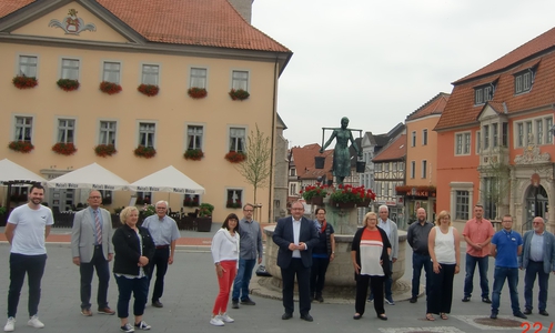 Die Schöninger SPD-Kandidaten ( es fehlen: Felix Warsawa und Pamela Maack)