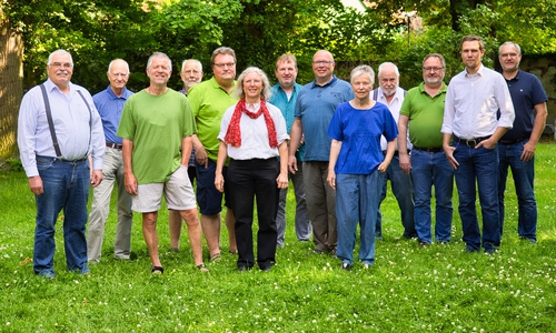  Robert Friese, Wolfgang Busch, Michael Fuder, Hans-Peter Sauer, Michael Boos, Irmela Wrede, Andre Hinrichs, Carsten Marowsky-Brée, Christiane Wagner-Judith, Michael Ratzkowsky, Simon Thamm, Christian Wirth, Michael Kohl – es fehlt Theresa Junge . 