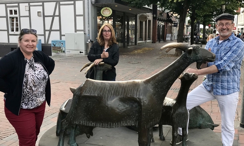 Sabina Briegel, Martina Lipelt und Klaus Brinkmann.