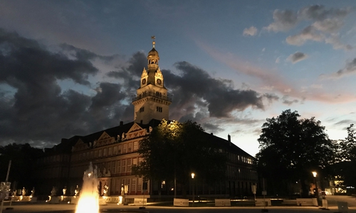 Die Gebäude und Denkmäler der Stadt sollen wieder illuminiert werden. 