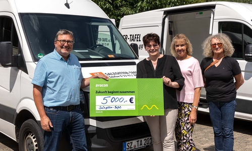 Die Tafel Salzgitter freut sich über die Spende der Avacon AG.