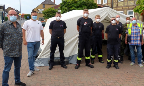 In Lehre wurden in der Innenstadt Impfungen durchgeführt.