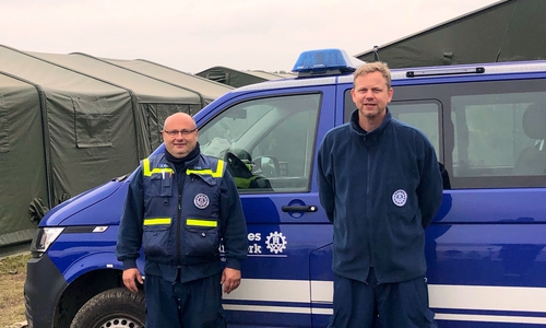 Mike Izer (li.) und Henning Hoppenworth.