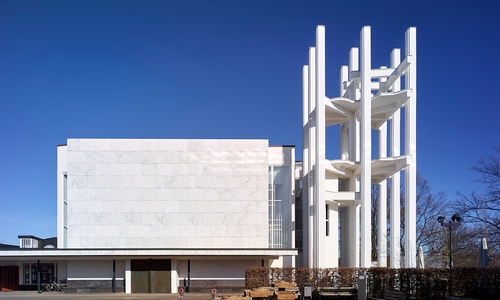 Die Heilig-Geist Kirche Wolfsburg.