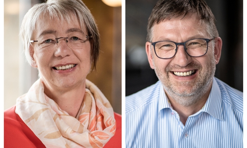 Ute Goslar und Lorenz Flatt.