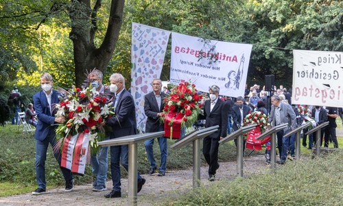 Auch Oberbürgermeister Frank Klingebiel nahm an der Veranstaltung teil.