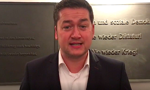 Dr. Thorsten Kornblum ist in der Stichwahl auch Kandidat der Grünen.