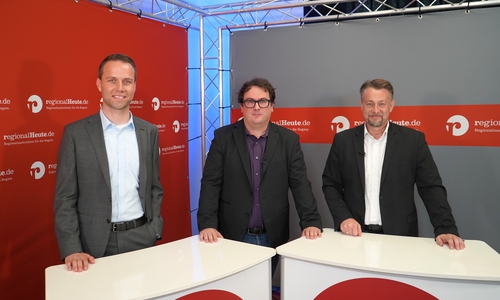 Dennis Berger, Werner Heise und Ivica Lukanic (v. li.).
