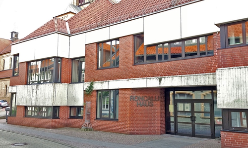 Das Willkommenscafé im Roncallihaus.