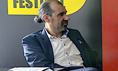Thorsten Rinke, Vorstandsvorsitzender des Filmfest-Vereins.