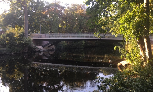 Die Sidonienbrücke ist aktuell nicht passierbar. 