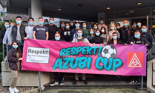 Die Auszubildenden veranstalten den "Respekt! Azubi Cup"