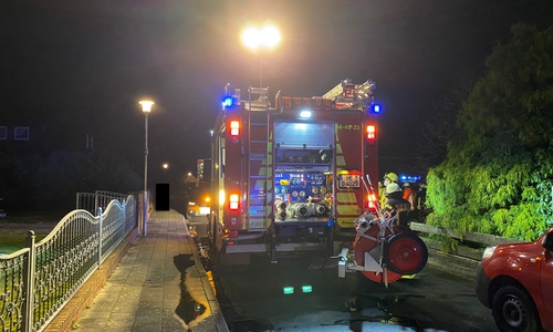 Einsatz am Samstagabend.