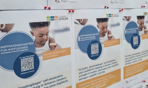 Auf der Internetseite der UNICEF hat der Landkreis ein Spendenkonto eingerichtet. Dort können alle Interessierten ab sofort spenden und Impfgegner zu Impfhelfern machen.
