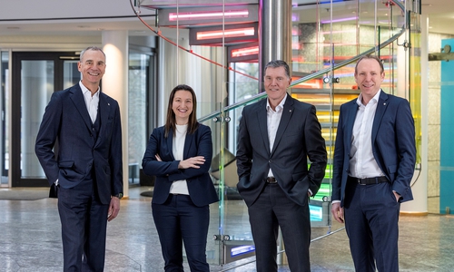 Die neue Führungsspitze der Öffentlichen (von links): Dr. Alexander Tourneau, Nina Hajetschek, Knud Maywald und Marc Knackstedt.