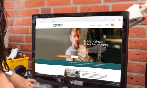 Auf der Plattform DigiSucht jetzt auch online beraten lassen. (Symbolfoto)