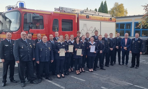 Jahreshauptversammlung der Ortsfeuerwehr Lehre.