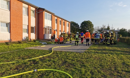  In der Flüchtlingsunterkunft Meinersen brach am Freitag ein Feuer aus. 
