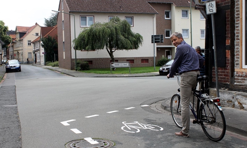 Diverse Einbahnstraßen in Helmstedt können von Radfahrern in Gegenrichtung genutzt werden.