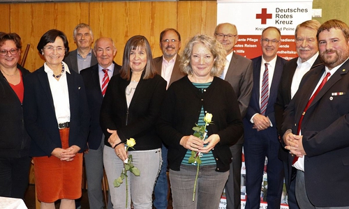 Präsidiumswahlen beim DRK in Peine und eine hohe Auszeichnung