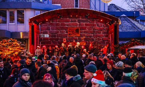 Der Wolfsburger Weihnachtsmarkt 2022 ist eröffnet.