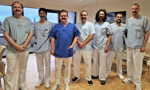 Vorsorge rettet Leben! - Jedes Jahr lassen sich im „Movember“ weltweit viele Männer einen Oberlippenbart wachsen. Damit wollen sie auf das Thema Gesundheitsvorsorge und so auf die Gefahren durch Hoden- und Prostatakrebs, aber auch durch seelische Erkrankungen hinweisen. Auch das Team der Klinik für Urologie am Helios Klinikum Salzgitter beteiligt sich an der Aktion.